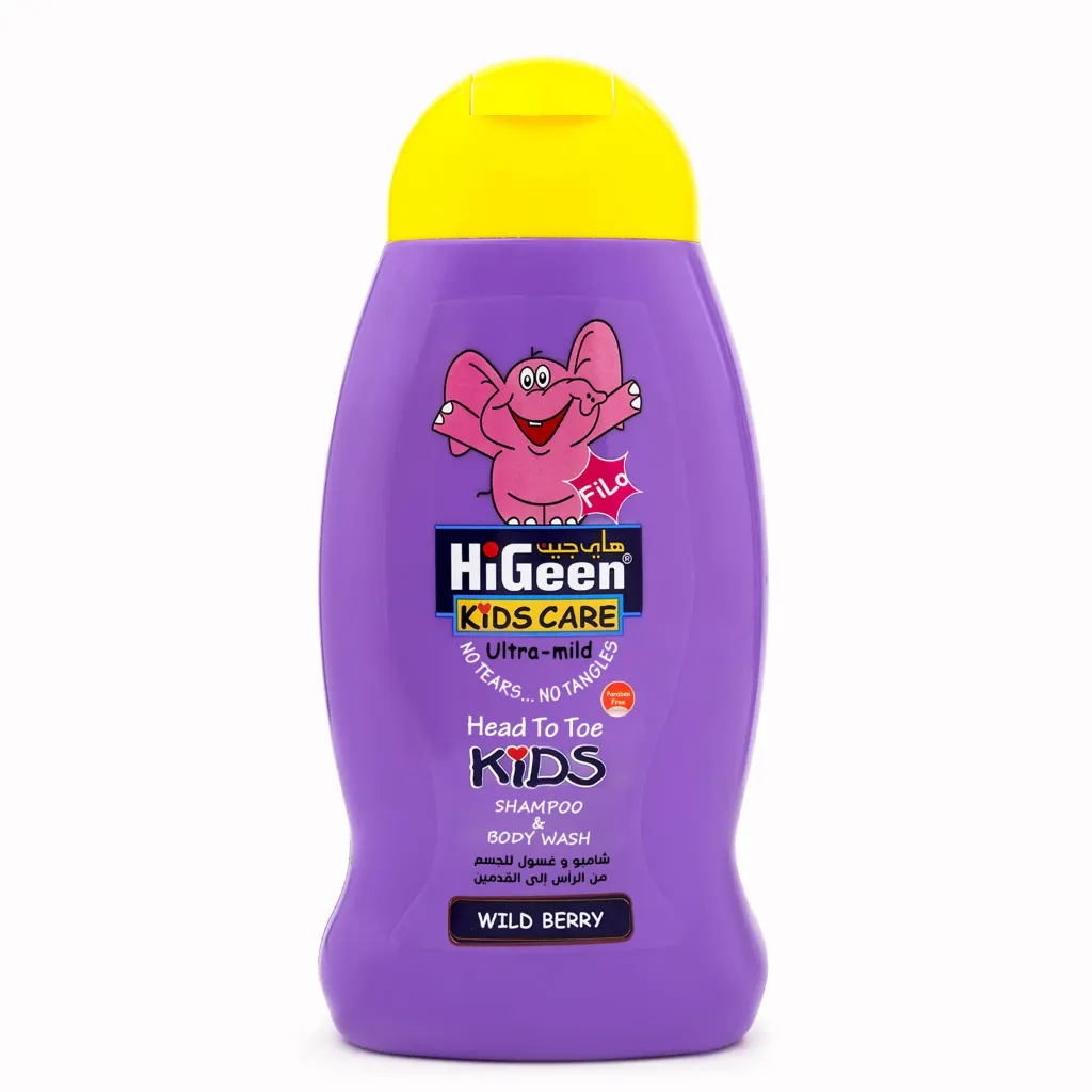 higeen kids shampoo wild berry 250ml