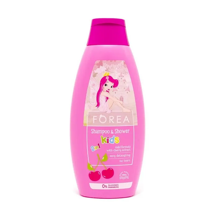 forea kids shampoo & shower cherry 500ml