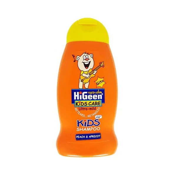 higeen kids shampoo peach & apricot 250ml