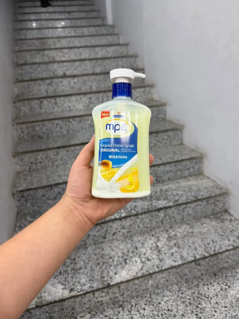 mp4 hand soap milk & honey 500ml