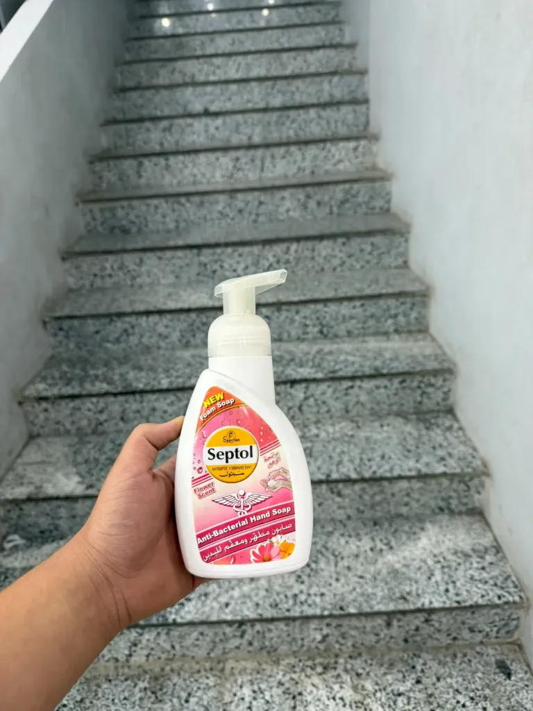 septol hand wash flower scent 500ml
