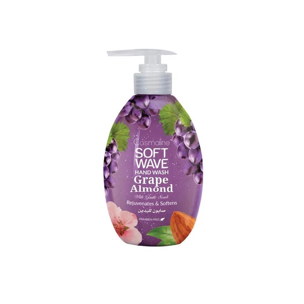 soft wave hand wash grape almond 550ml
