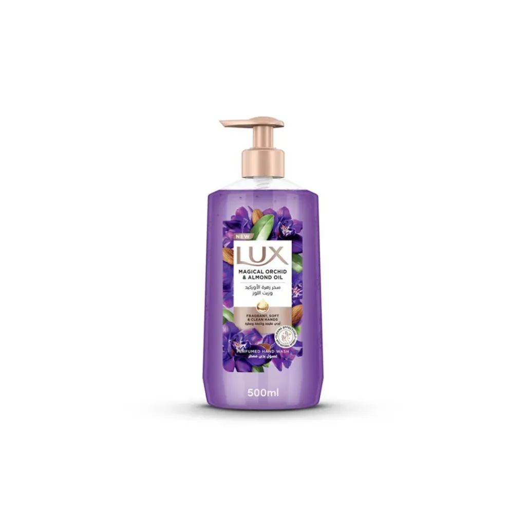 lux hand wash magical orchid & almond oil 500ml