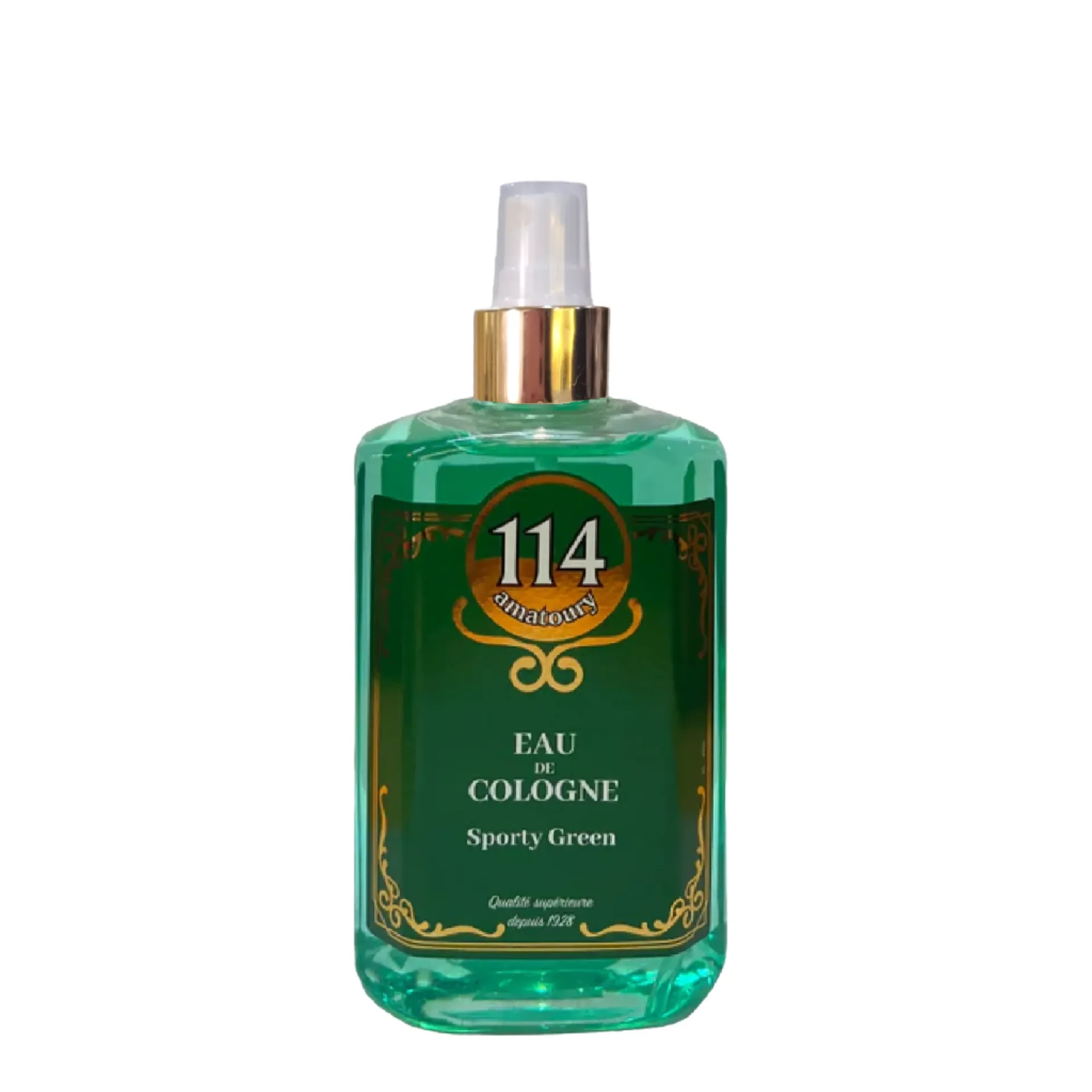 eau de cologne 114 sporty green 250ml