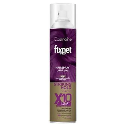 Cosmaline fixnet pro hair sprayextra stextra strong hold