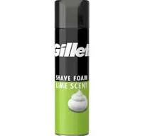 Gillette shave foeam lime scent