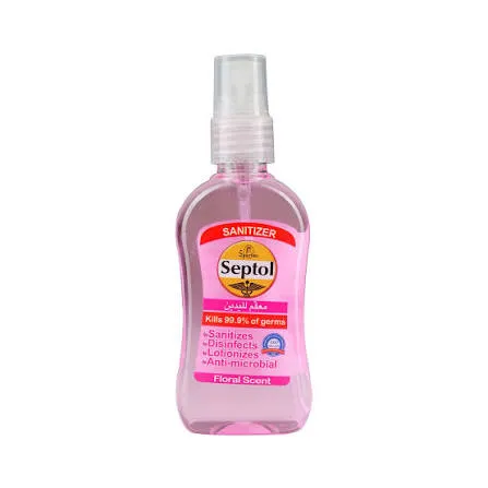 Septol sanitizer floral scent