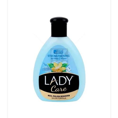 Lady care nail polish remover aqua vanilla