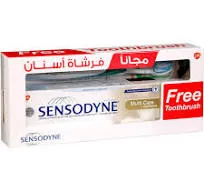 Sensodyne multi care+free toothbrush