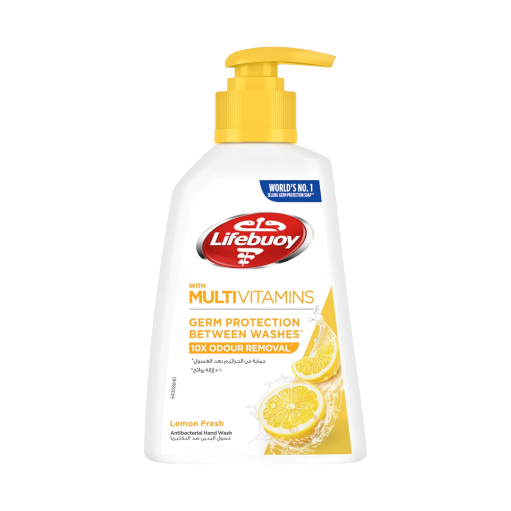 Life buoy with multivitamins between washes