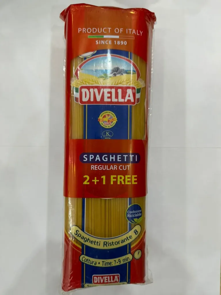 Divella معكرونة طويلة  2+1 free