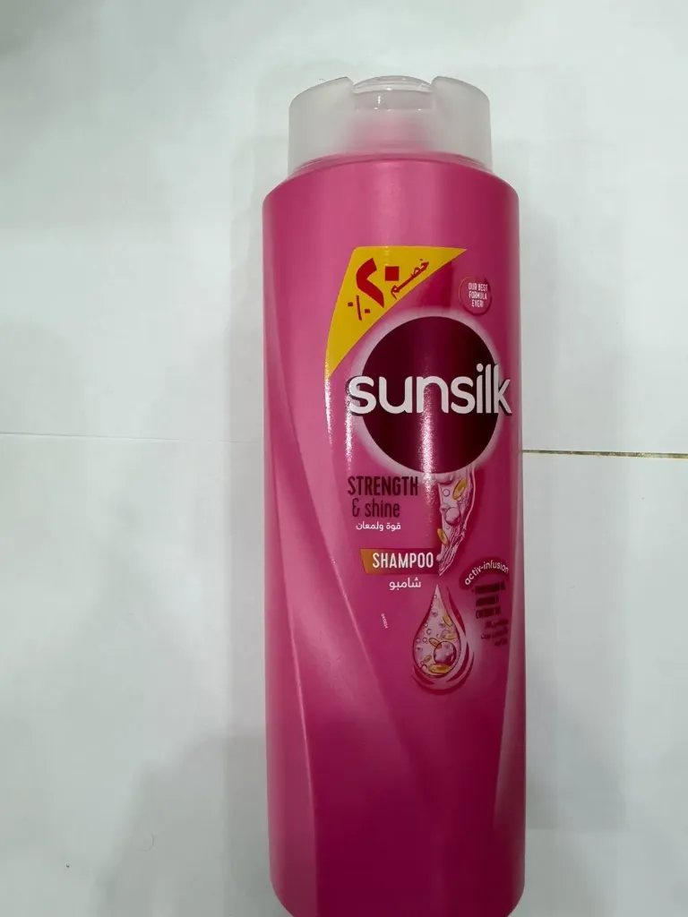 Sunsilk shampoo strength 600ml 20% free