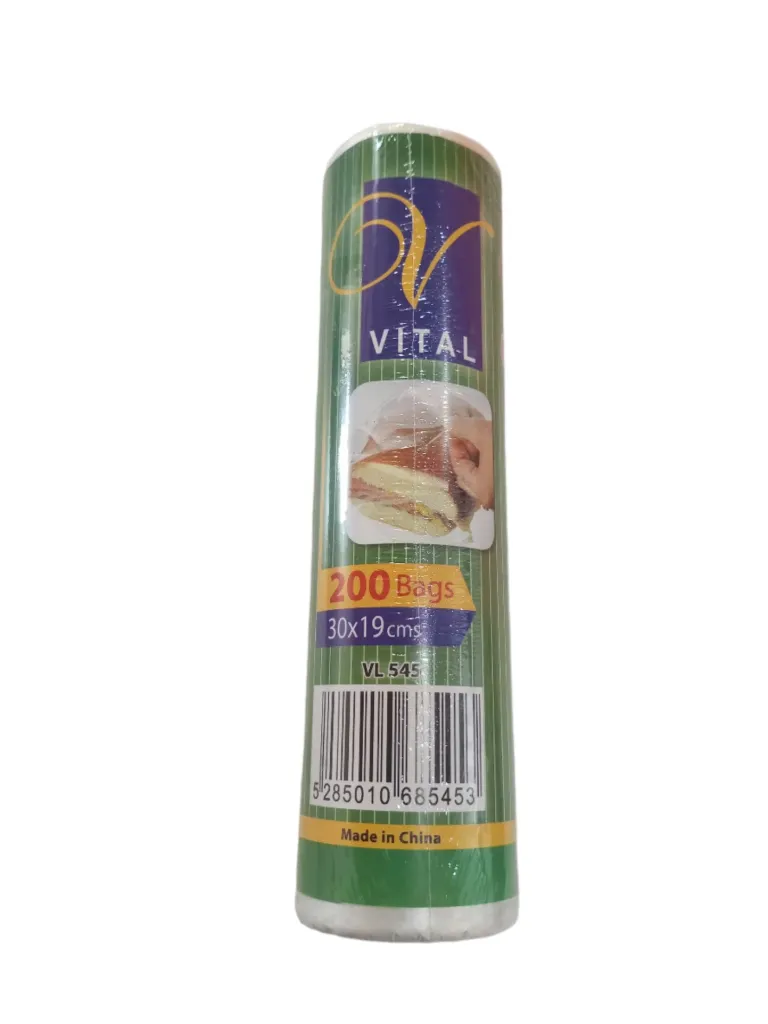Vital 200 sandwich bags 30*19cms