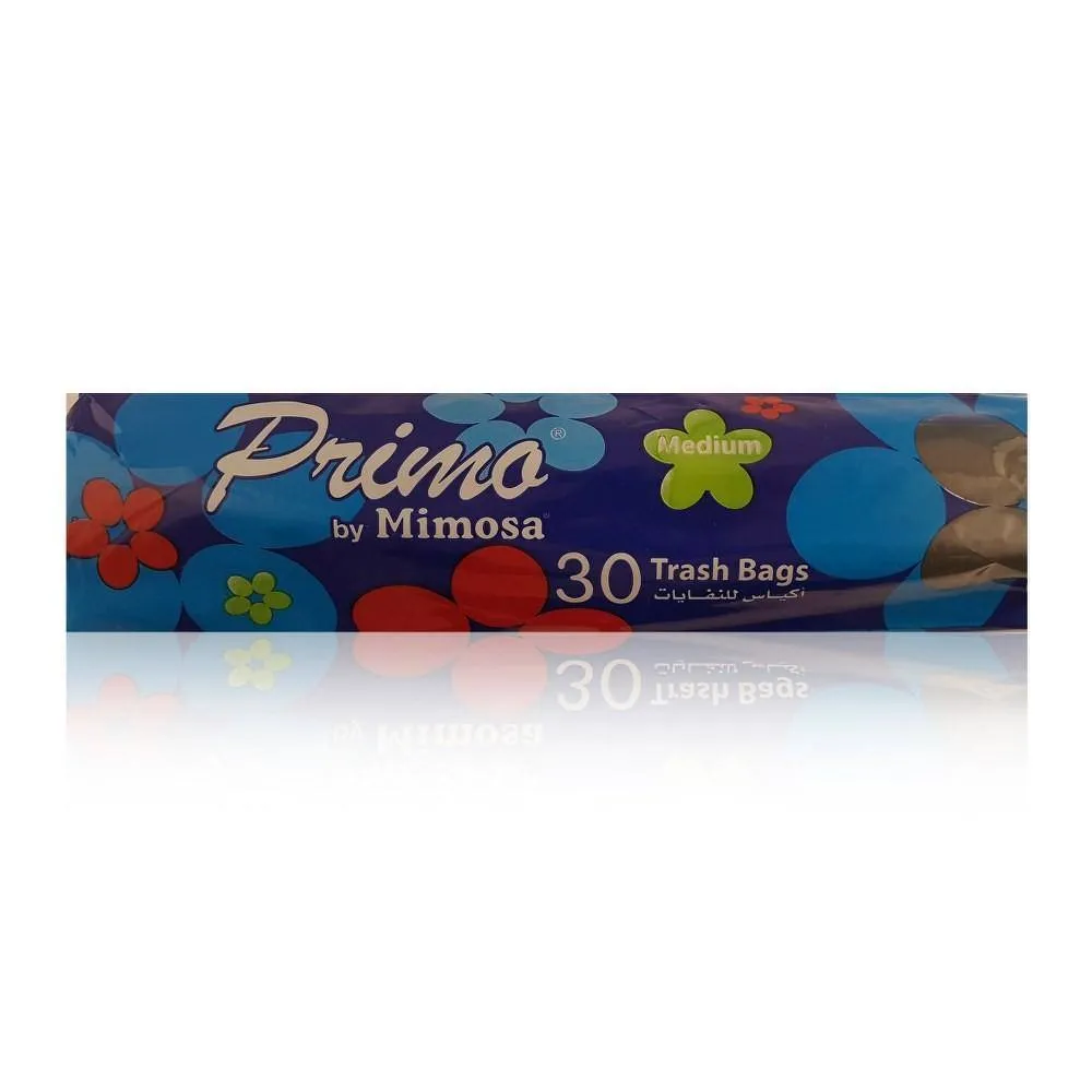 Primo by mimosa 30 trash bags medium