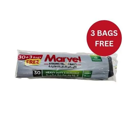 Marvel Trash bags small 30+3 bags