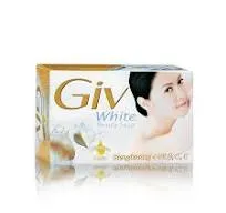 Giv soap elegance white flower