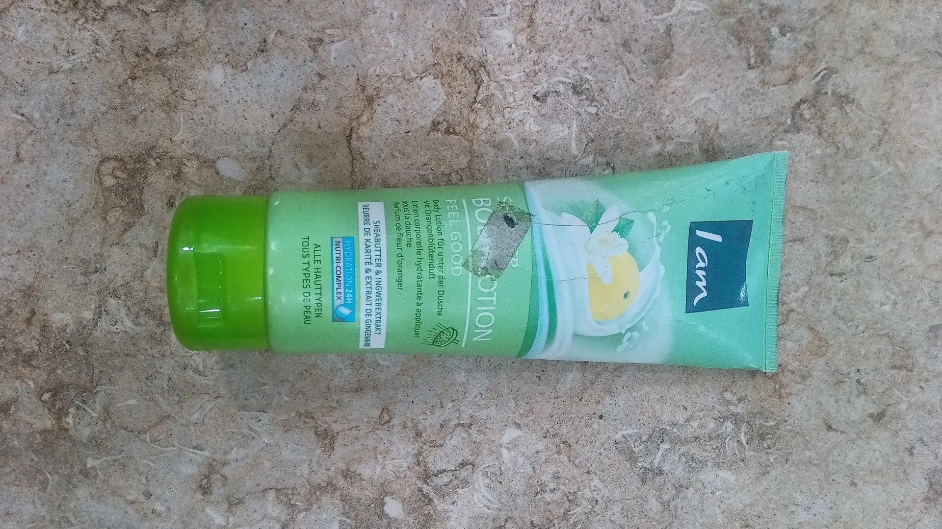 I am shower body lotion