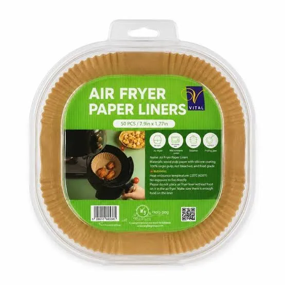 Vital air fryer paper liners 50pcs