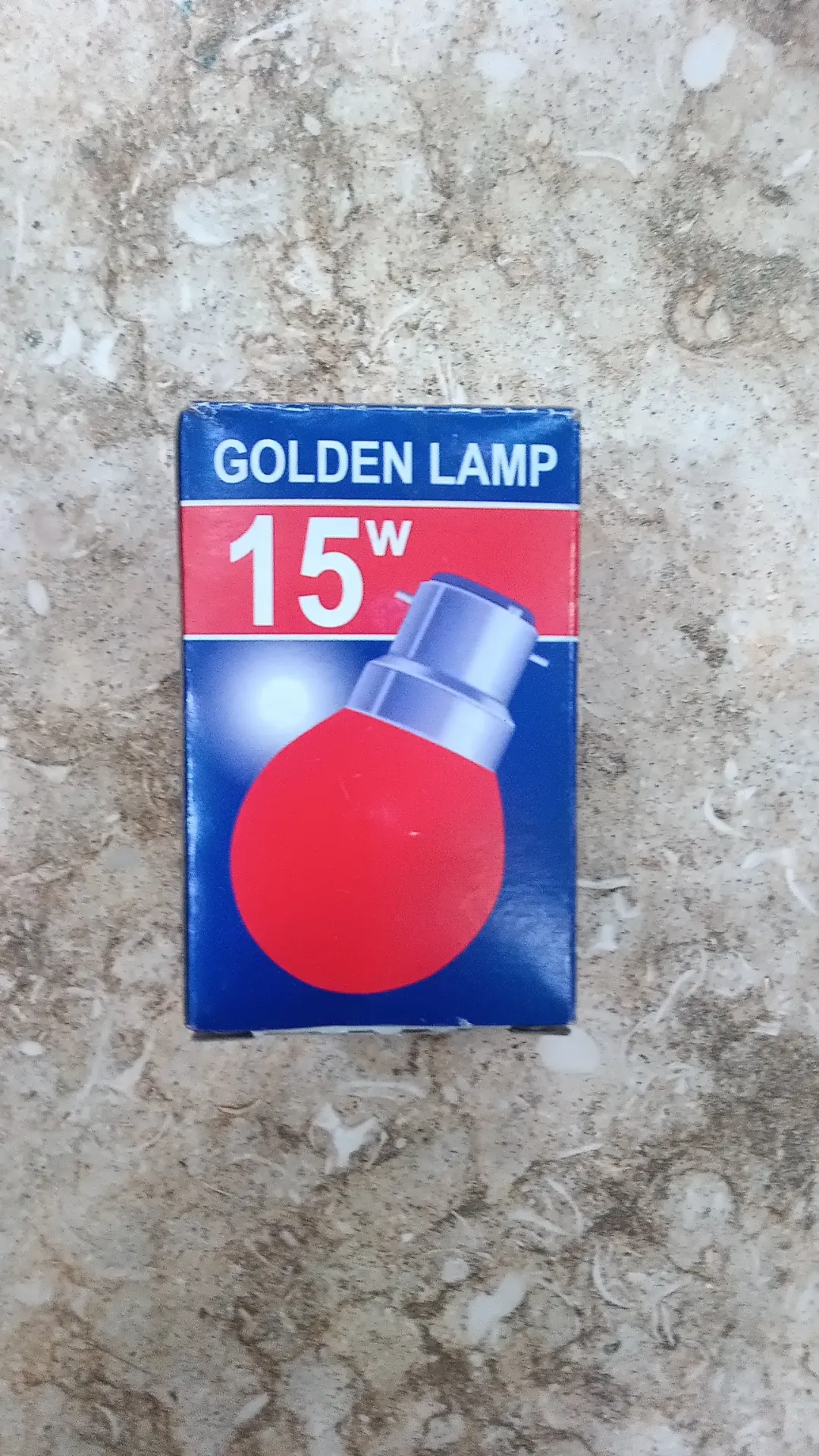 Golden lamp
