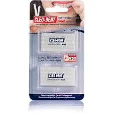 Cleo-dent orthodontic wax 2 cases