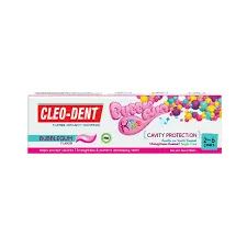 Cleo-dent bubble gum kids 2-6 kids