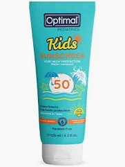 Optimal kids sunscreen 125ml