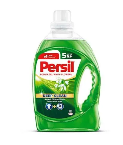 Persil power gel white flowers green 2.5L
