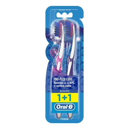 Oral-B 1+1 3D white pro-flex luxe