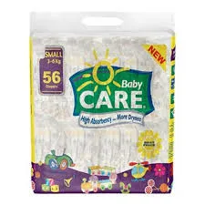 Baby care small 3-6 Kg 56 diapers