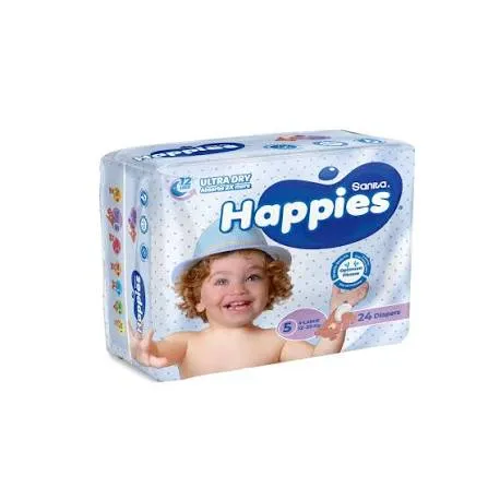 Happies 5 24 diapers