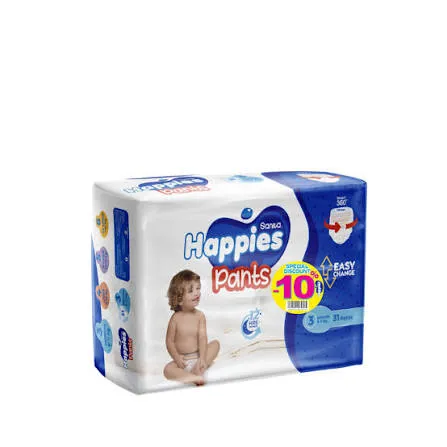 Happies 3 31 pants 10% off