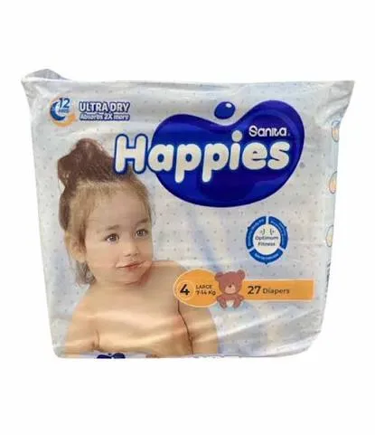 Happies 4 27 diapers