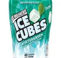 Ice breakers ice cubes wintergreen