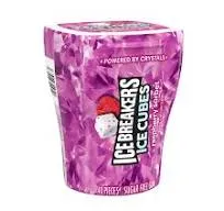 Ice breakers ice cubes raspberry sorbet
