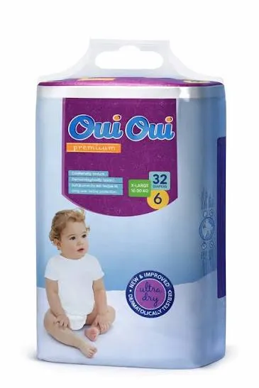 Ouioui 6 32 diapers