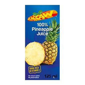Maccaw pineapple juice 125ml