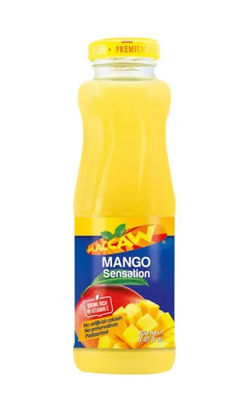 Maccaw mango sensation 250ml
