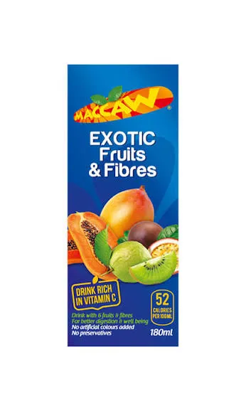 Maccaw exotic fruits 180ml