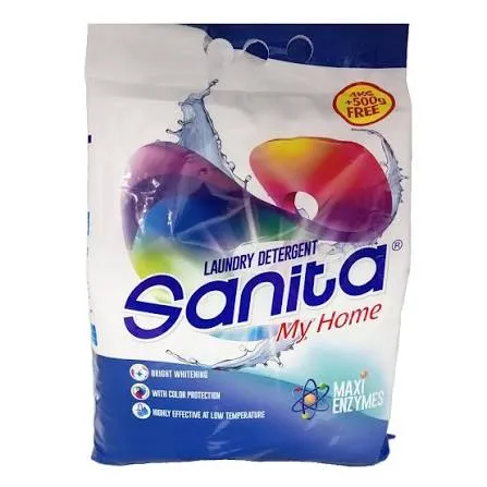 Sanita laundry detergent 4kg+500g free