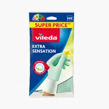 Vileda extra sensation gloves medium