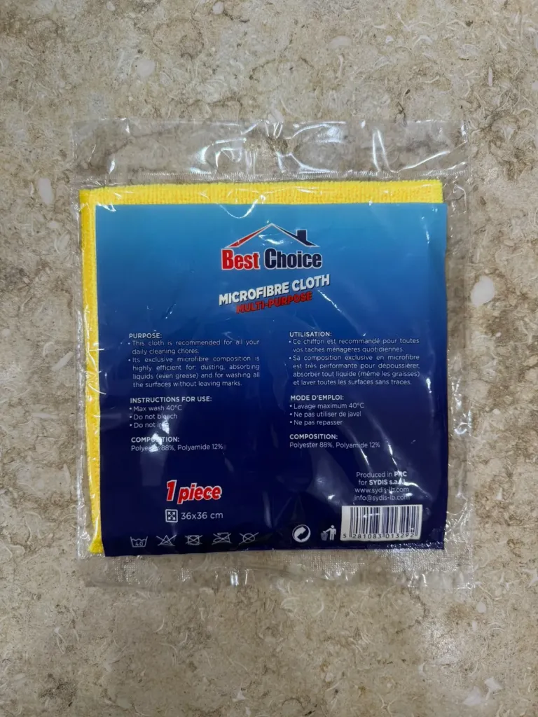Best choice microfibre cloth multi-purpose