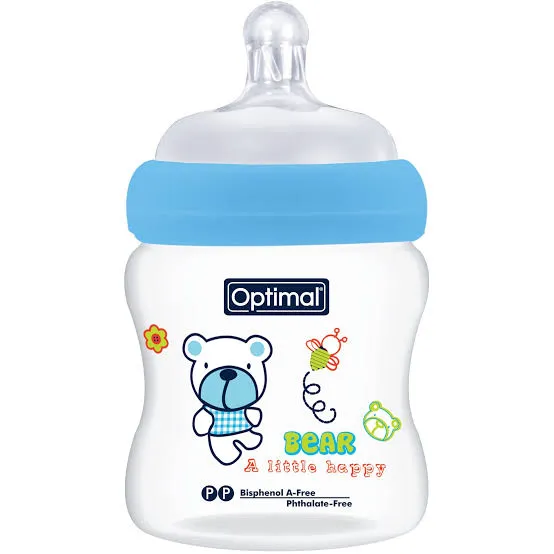Optimal Extra Wide Neck Feeding Bottle 150ml