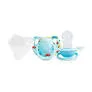 Optimal orthodontic silicone pacifier