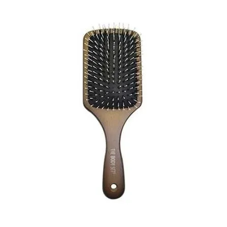 The body set wooden hair brush