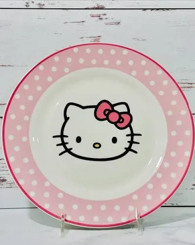 Aston hello kitty baby plate