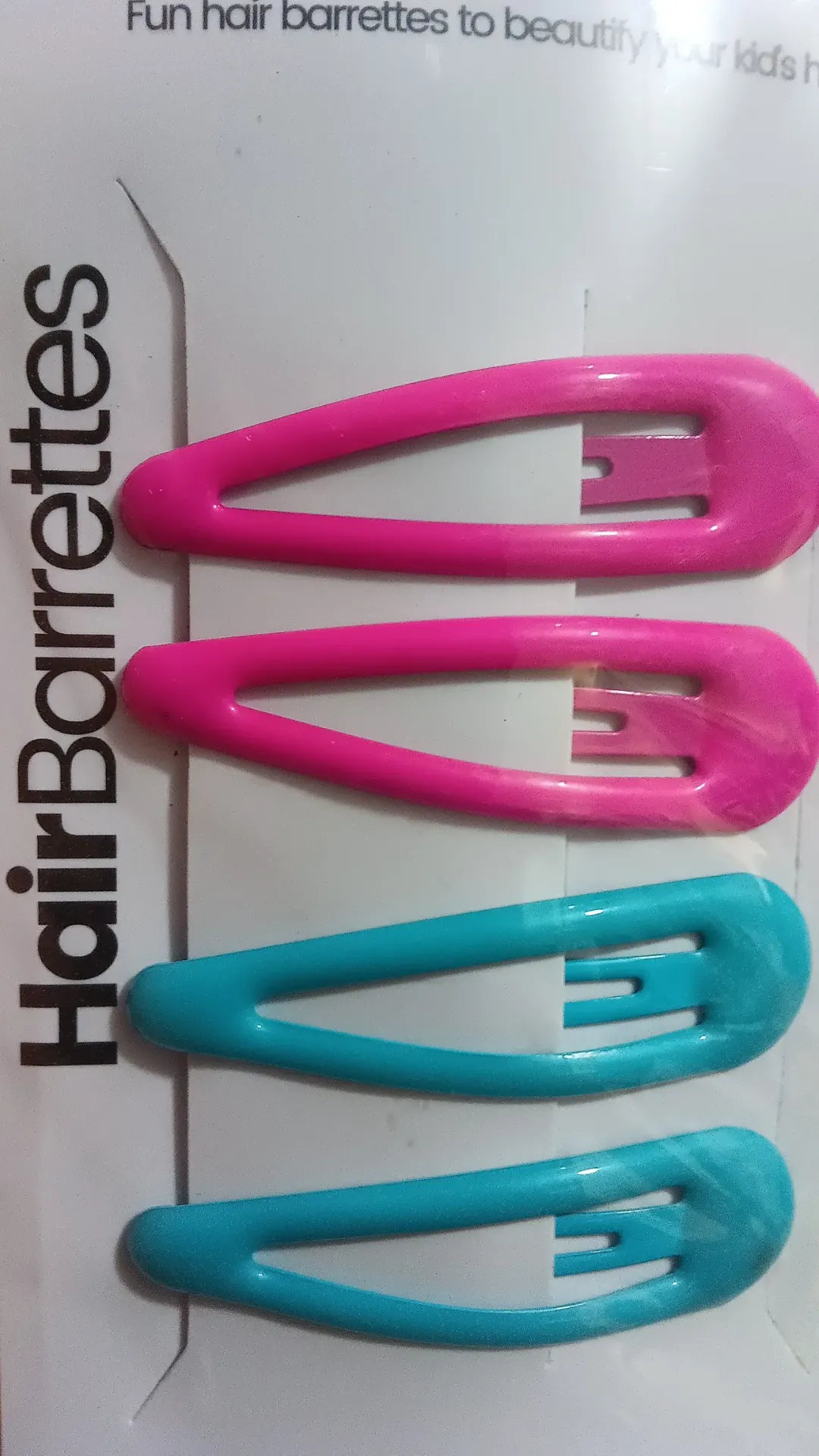 Hair barrettes *4