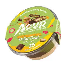 A cup dubai treat 25g protein