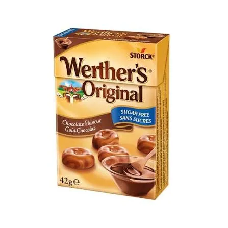 Werther's org sugar free chocolate 42g