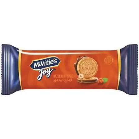 McVitie's joy hazelnut fudge