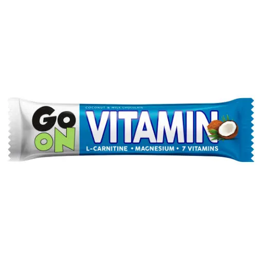 Go On vitamin coconut and milk chocolate